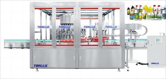 Αγορά Μηχανή συμπλήρωσης υψηλής ταχύτητας 100ml-1L 12 κεφαλές online manufacture