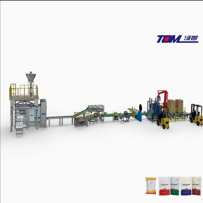 25 kg αυτόματη γραμμή σάκωσης σκόνης (με ολοκληρωμένο σχηματισμό)