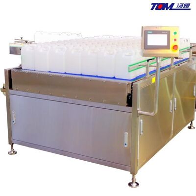 Μηχανή πλήρωσης υγρού απορρυπαντικού 1-5L με κάλυψη και επισήμανση προαιρετικά