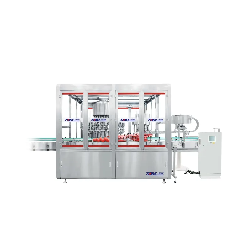 ODM Αυτοματοποιημένη μηχανή πλήρωσης μπουκαλιών υγρού με πολλαπλές κεφαλές 4
