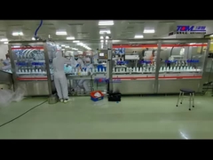 Ημιαυτόματη μηχανή πλήρωσης και κάλυψης για προϊόντα προσωπικής φροντίδας με ανίχνευση ποιότητας